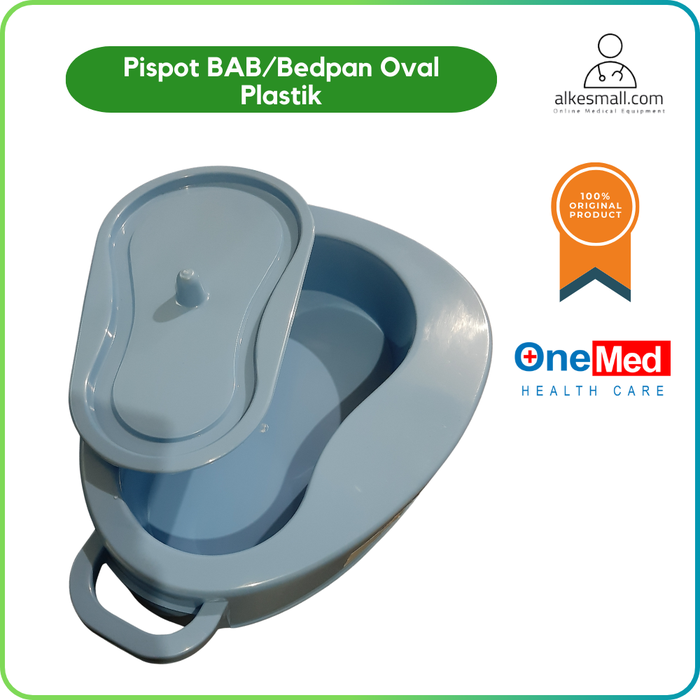 Gambar Pispot BAB/Bedpan Oval Plastik dari Alkes Mall Kota Surabaya Tokopedia