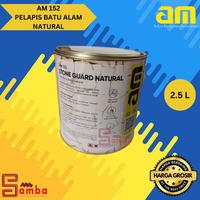 Gambar AM 152 NATURAL DOFF CAT PELAPIS BATU ALAM 2,5 Liter stone coating dari SAMBA Kota Tangerang Selatan 2 Tokopedia