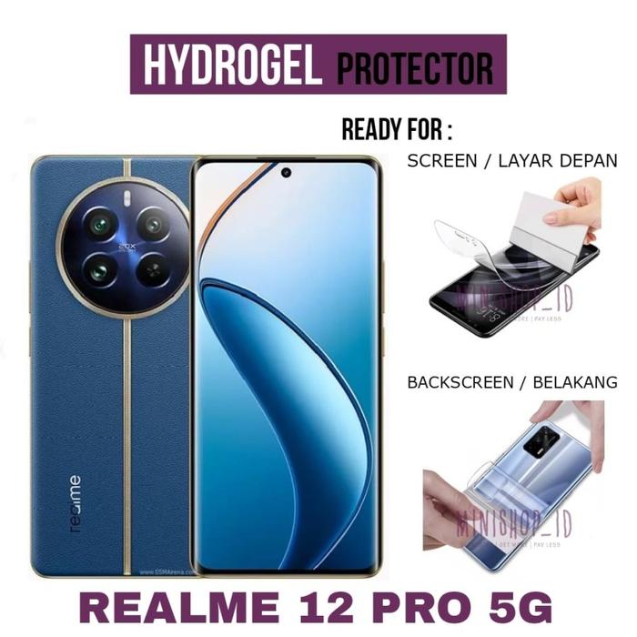 Gambar REALME 12 PRO PLUS 12 PLUS HYDROGEL ANTI GORES JELLY CLEAR MATTE SPY - CLEAR DEPAN, REALME 12 PRO+ dari EXCELLENT ACCECORIES Kota Administrasi Jakarta Pusat Tokopedia