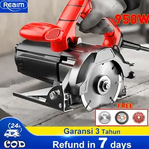 Reaim Marble Cutter / Potong Keramik Ubin Mesin / Full Tembaga Mesin