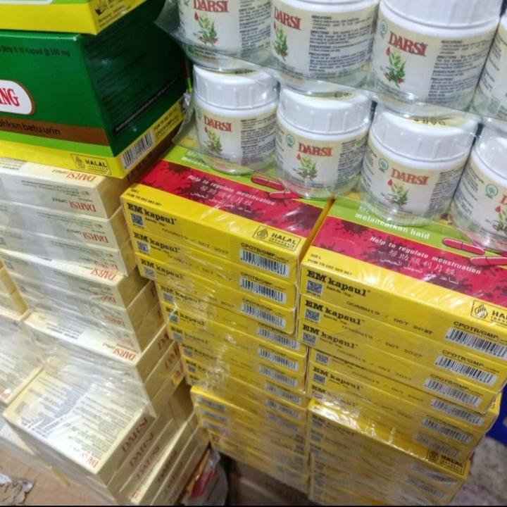 emkapsul lancar haid 12 kapsul,emkapsul 12,s.darsi capsul 12.darsi pil - emkapsul 12