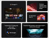 Gambar Xiaomi Mi Google TV 32" / 43" / 55"/ 65"A Pro Series Garansi Resmi - MI A PRO 65" 4K, TANPA KAYU dari Multifungsi Online Kota Surabaya 2 Tokopedia