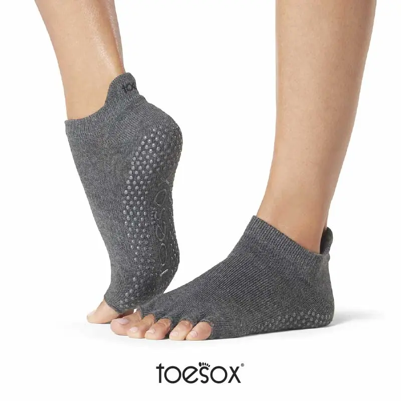 ToeSox Half Toe Low Rise Grip Socks Core 0