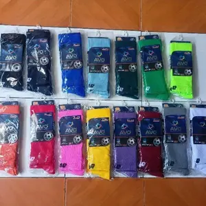 KAOS KAKI BOLA FUTSAL AVO R1 AVS ORIGINAL PANJANG BAHAN NILON