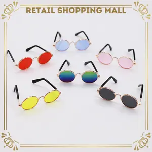 RSM Kacamata Kucing Anjing 6577 Hitam Fashion Hewan Peliharaan Anti UV