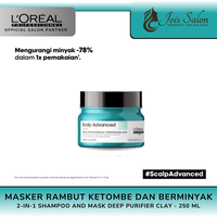 Gambar Loreal Professionnel 2 in 1 Shampoo & Mask Deep Purifier Clay - 75ml dari JOIS SALON Kota Bandung 1 Tokopedia