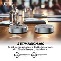 Gambar JETE Group 2 Video Conference 4K Conference Cam 12X Zoom - Garansi 2th dari Fenix Gadget Kota Administrasi Jakarta Pusat 4 Tokopedia