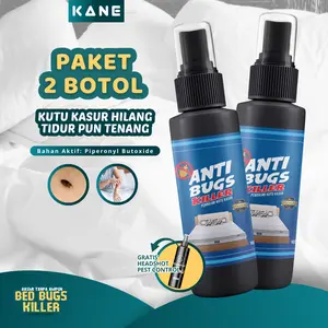 Obat Pembasmi Kutu Kasur Ampuh Racun Tungau Kutu Busuk PAKET 2 PCS
