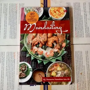 BUKU 40 RESEP DARI KAMPUNG HALAMAN MANDAILING