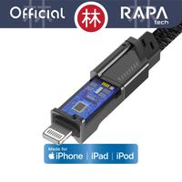 Gambar RAPAtech DC5054 - LINE MAX PRO 4-in-1 Cable 60W - Apple MFi Certified - DC5054 MFi Only dari RAPAtech Jakarta Kota Administrasi Jakarta Barat 5 Tokopedia
