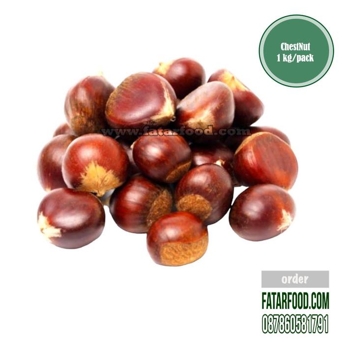 Gambar Chesnut 1 kg by FatarFood (Nut/Kacang) dari fatarfood online shop Kota Denpasar Tokopedia