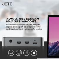 Gambar JETE Group 2 Video Conference 4K Conference Cam 12X Zoom - Garansi 2th dari Fenix Gadget Kota Administrasi Jakarta Pusat 5 Tokopedia