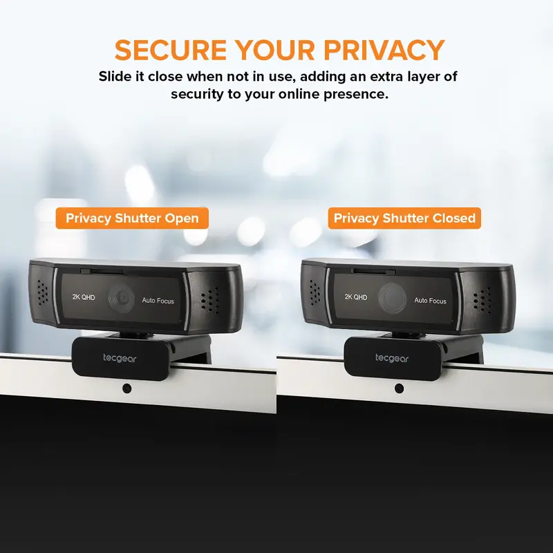 NEW Webcam 2K dengan Privacy Shutter, AF, Mic, Best Seller 2