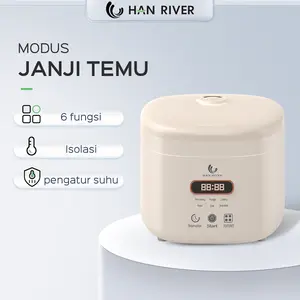 HAN RIVER Rice cooker Multifungsi Magic Com 1.2L Penanak nasi 400W