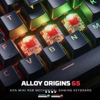 Gambar HyperX Alloy Origins 65 Mechanical Gaming Keyboard 60% PBT Keycap RGB - Red Switch dari Click & Go Tokopedia Kota Bandung 3 Tokopedia