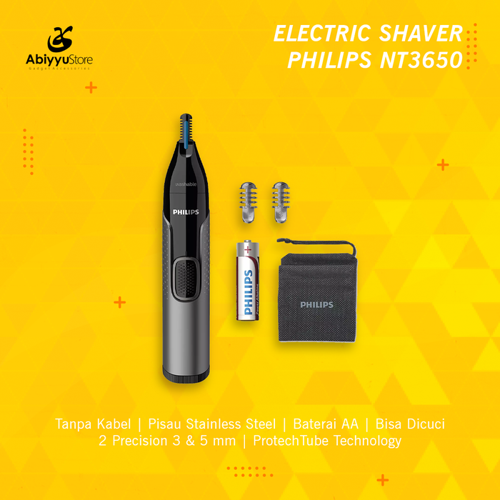 Gambar Electric Shaver Philips NT3650 - Alat Cukur Pencukur Bulu Hidung Alis dari My Abiyyu Store Kota Administrasi Jakarta Utara Tokopedia