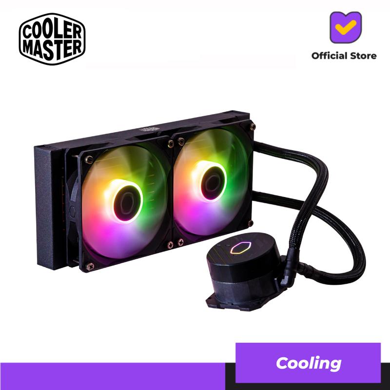 COOLER MASTER MASTERLIQUID 240L CORE ARGB | ML240L CORE LIQUID COOLER 0