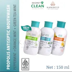 secret clean propolis Antiseptic mouthwash/obat kumur obat gigi ini