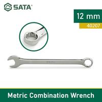 Gambar Kunci Ring Pas Kombinasi 12 mm Combination Wrench 12 mm 40207 SATA dari Jaxson Hardware Shop Kota Batam 1 Tokopedia