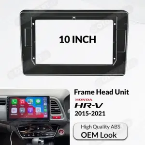 Frame Head Unit Double Din Android Honda Hrv 10” Inch 2015-2021
