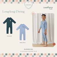 Gambar Soleil Long Diving Unisex, Baju Renang Anak - Lilac Pink, 3-4 dari leevierrakids Kota Administrasi Jakarta Utara 1 Tokopedia