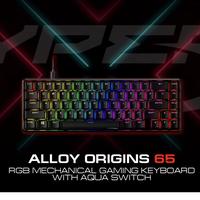 Gambar HyperX Alloy Origins 65 Mechanical Gaming Keyboard 60% PBT Keycap RGB - Red Switch dari Click & Go Tokopedia Kota Bandung 5 Tokopedia
