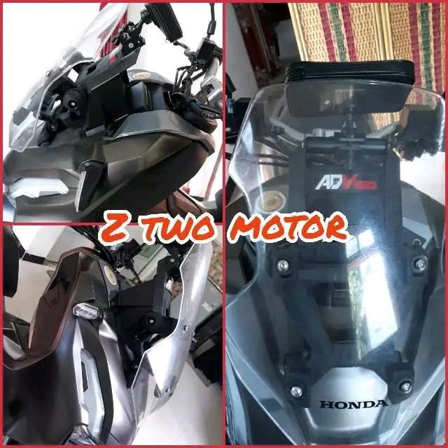 Gambar Breket holder adv160 Tatakan holder adv160 Breket gps adv160 dari Z two Motor Jakarta Barat Tokopedia