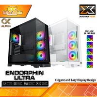 Gambar CASING XIGMATEK ENDORPHIN ULTRA - Mid Tower ATX Case Tempered Glass (Free 5x RGB Fan) dari Techno Computer Bali Kota Denpasar 1 Tokopedia
