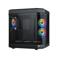 Gambar CASING XIGMATEK CUBI - Mid Tower E-ATX Case Tempered Glass (Free 6x RGB Fan) dari Techno Computer Bali Kota Denpasar 3 Tokopedia