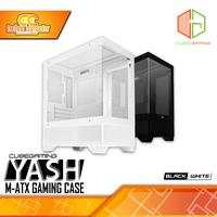 Gambar CASING CUBE GAMING YASH - Mid Tower mATX Case Tempered Glass dari Techno Computer Bali Kota Denpasar 1 Tokopedia