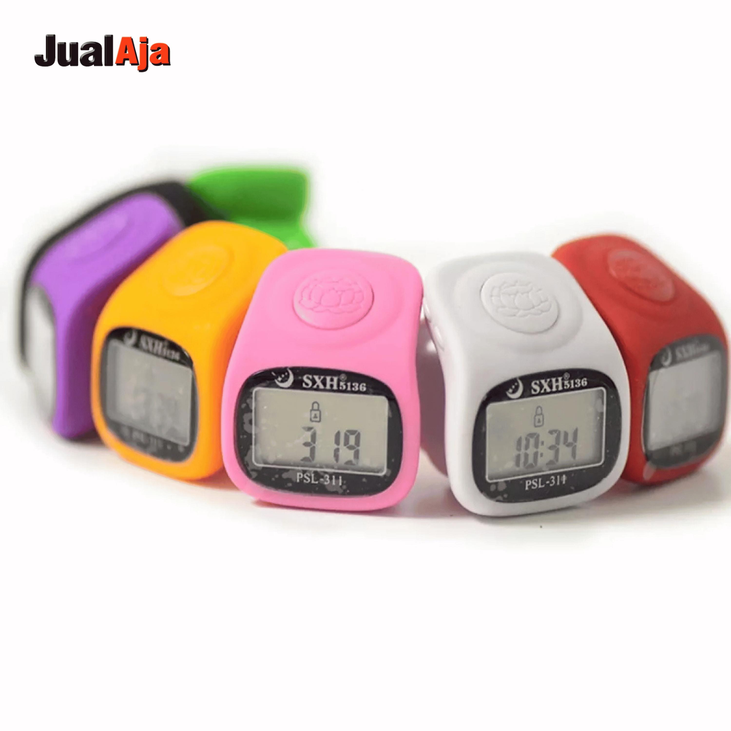 Product Introduction of Tasbih Digital Alarm Bisa Di set 33, 66, 100 + Lampu LED Premium COD Muslim tasbih  sholawat 6