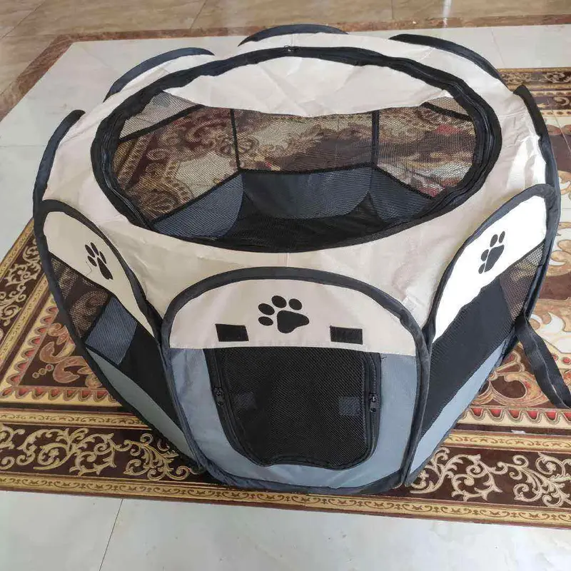 Kandang Lipat Hewan Peliharaan Anjing Kucing Pet Cage Foldable Cage 6