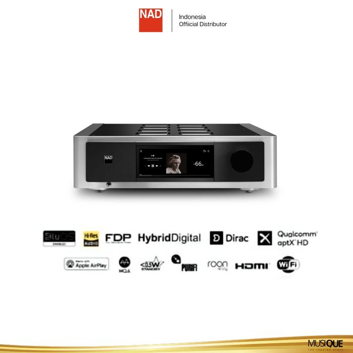 Gambar NAD M33 BluOS Streaming DAC Amplifier dari MUSIQUE Kota Administrasi Jakarta Barat Tokopedia