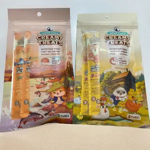 olive care creamy snack kucing sachet pack isi 5