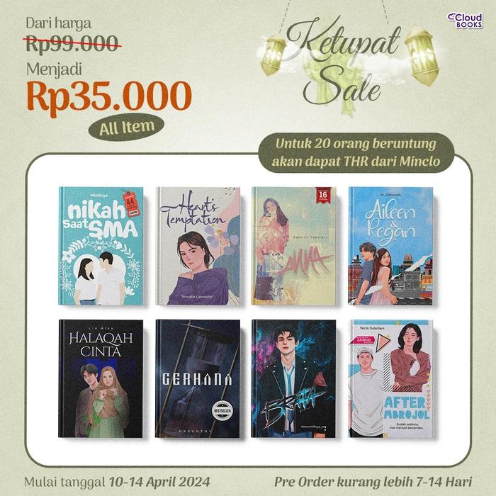 Gambar Novel cloudbook 35 k ( pilih slah satubjudul dari Jrabookstore Kota Depok Tokopedia