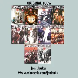 Komik Attack On Titan 24 25 26 27 28 29 30 31 32 33 by Hajime Isayama