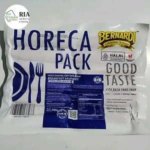 Sosis Bernandi Horeca pack Daging Sapi dan sedikit ayam CL 500gr
