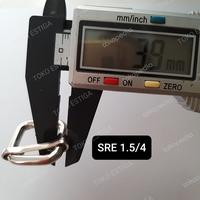 Gambar SRE1.5/4 Ring Jalan Ring Geser Dd 1.5cm Tebal 4mm Nikel Silver dari Toko Estiga Kota Tangerang 2 Tokopedia