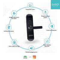 Gambar BARDI Smart Home Door Lock Handle RFID Fingerprint Waterproof IP54 CBG dari BARDI Smart Home Kota Administrasi Jakarta Utara 3 Tokopedia