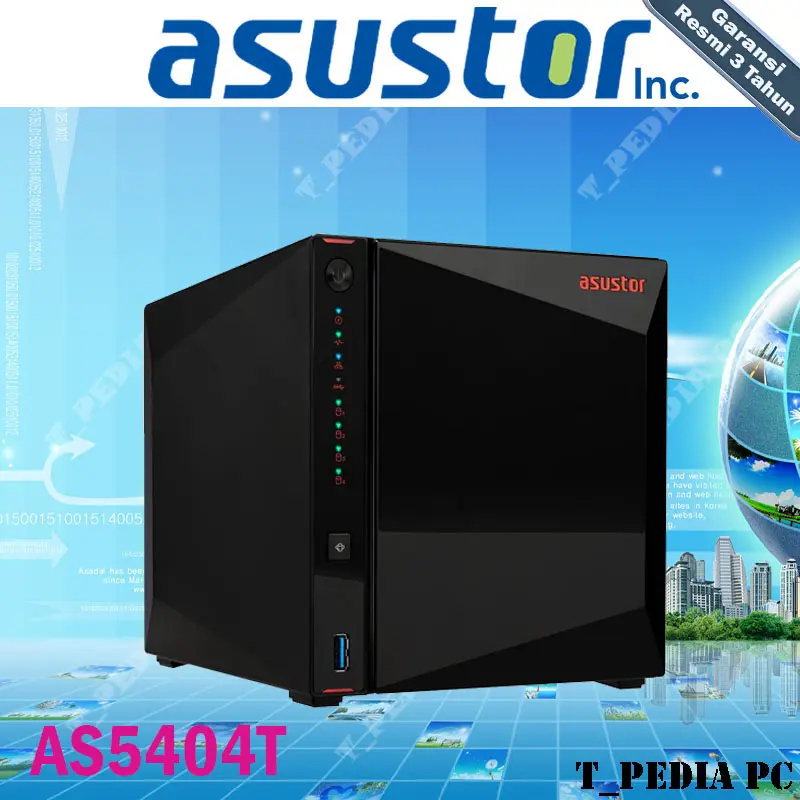 Asustor AS5404T NIMBUSTOR 4 AS 5404T 4-Bay NAS Storage Cloud - No HDD