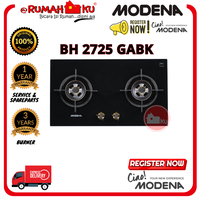 Gambar MODENA BH 2725 GABK KOMPOR TANAM GAS 2 TUNGKU dari RUMAHKU OFFICIAL Kota Administrasi Jakarta Barat 1 Tokopedia