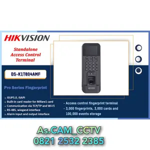 DS-K1T804AMF - Access Control HikVision FingerPrint Terminal MiFare