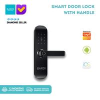 Gambar BARDI Smart Home Door Lock Handle RFID Fingerprint Waterproof IP54 CBG dari BARDI Smart Home Kota Administrasi Jakarta Utara 1 Tokopedia
