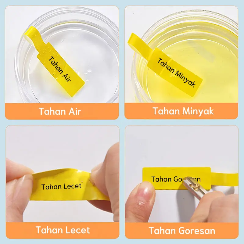 Niimbot D11/D110/D101/H1S/D11H/D110M Wire Label Stiker Jaringan Kabel Printer 2