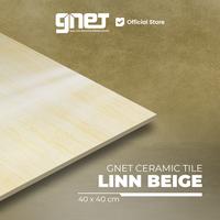 Gambar GNET Ceramic Linn Beige 40X40 | Keramik Lantai Marble Glossy dari GNET Official Store Kab. Madiun 1 Tokopedia