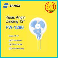 Gambar SANEX FW1280 Kipas Angin Dinding 12 Inch Wall Fan FW 1280 3 Kecepatan Listrik Meja - FW1280N RANDOM dari Setia Mandiri Elektronik Kota Bekasi 2 Tokopedia