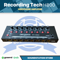 Gambar Recording Tech H800 - 8 Channel Stereo Headphone Amplifier Splitter dari SoundStation Store Kota Tangerang Selatan 4 Tokopedia