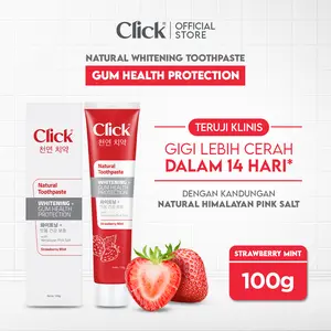 Click Natural Toothpaste Whitening + Gum Health Protection