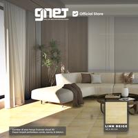 Gambar GNET Ceramic Linn Beige 40X40 | Keramik Lantai Marble Glossy dari GNET Official Store Kab. Madiun 4 Tokopedia