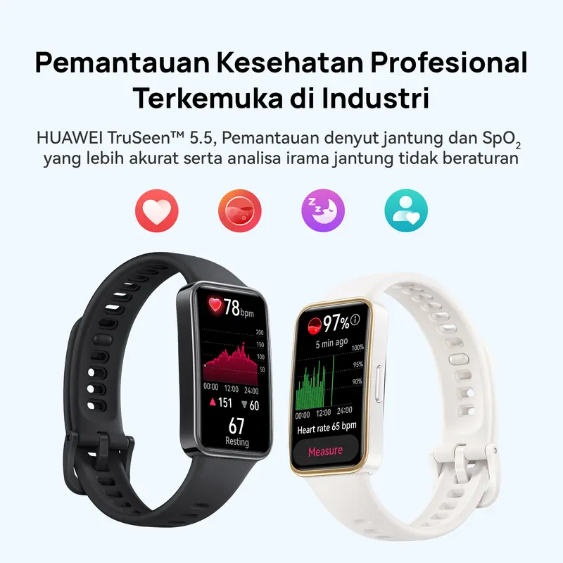 HUAWEI Band 9 Smartband | Comfort Wear |Sleep Health |14 days Battery 5